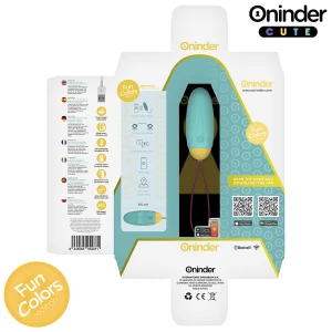 ONINDER CUTE - ÅUF VIBRO-ROTATIF EN SILICONE AVEC PIERRE PRÃCIEUSE - APPLICATION GRATUITE DANS LE MONDE ENTIER